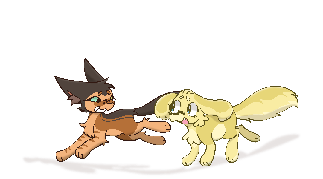 catra and adora running